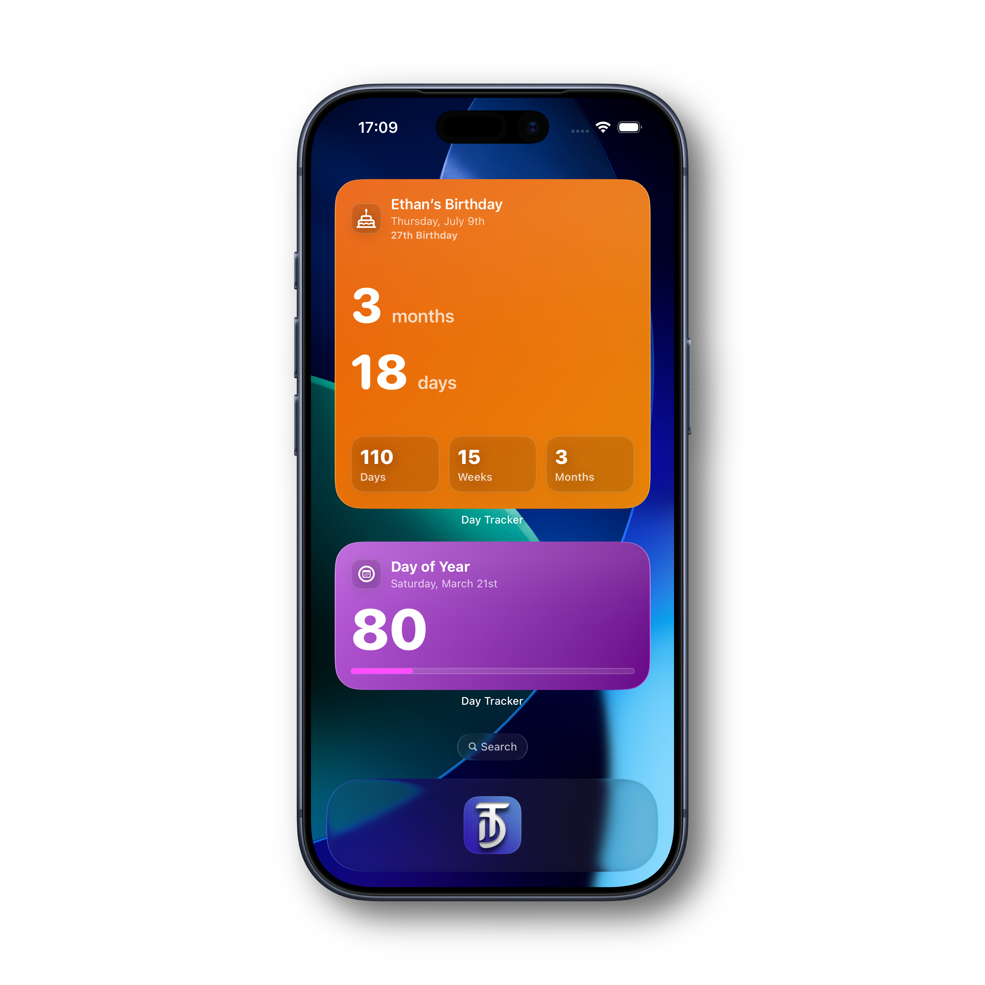 Day Calculator Widgets